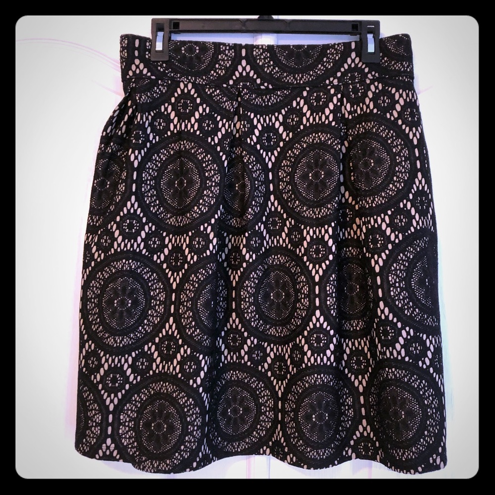 Black Lace Skirt